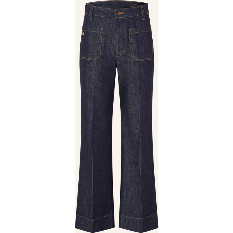Victoria Beckham Wide Leg Jeans Alina blau