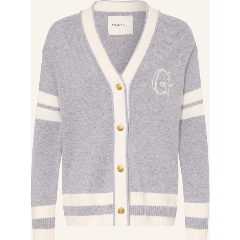 Gant Strickjacke grau