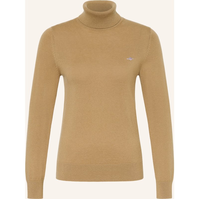Gant Rollkragenpullover braun
