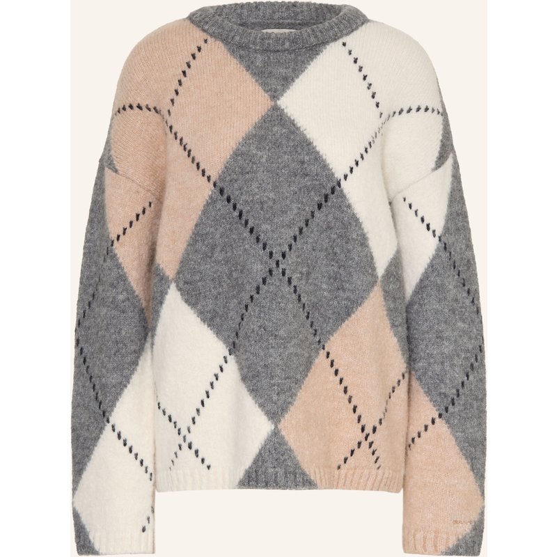 Gant Pullover Mit Alpaka grau