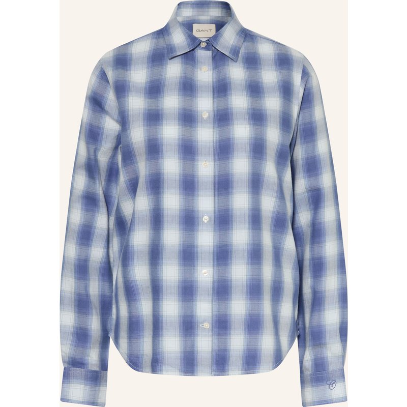 Gant Hemdbluse blau