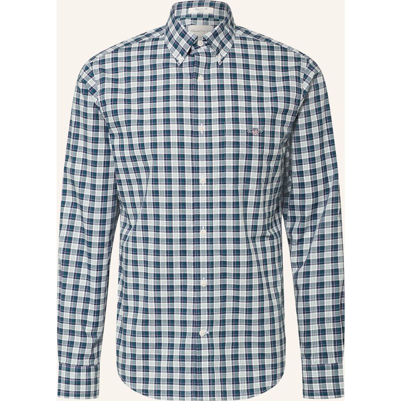 Gant Hemd Regular Fit gruen