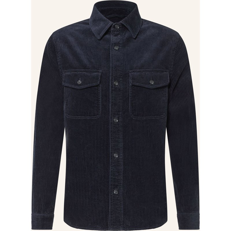 Gant Cord-Overshirt blau