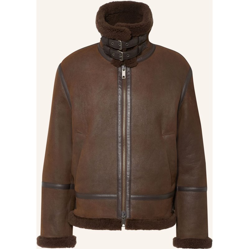 Gant Lederjacke braun