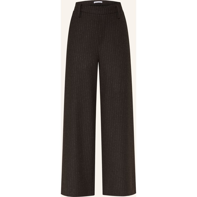Mac Daydream Flanell-Culotte Milton schwarz