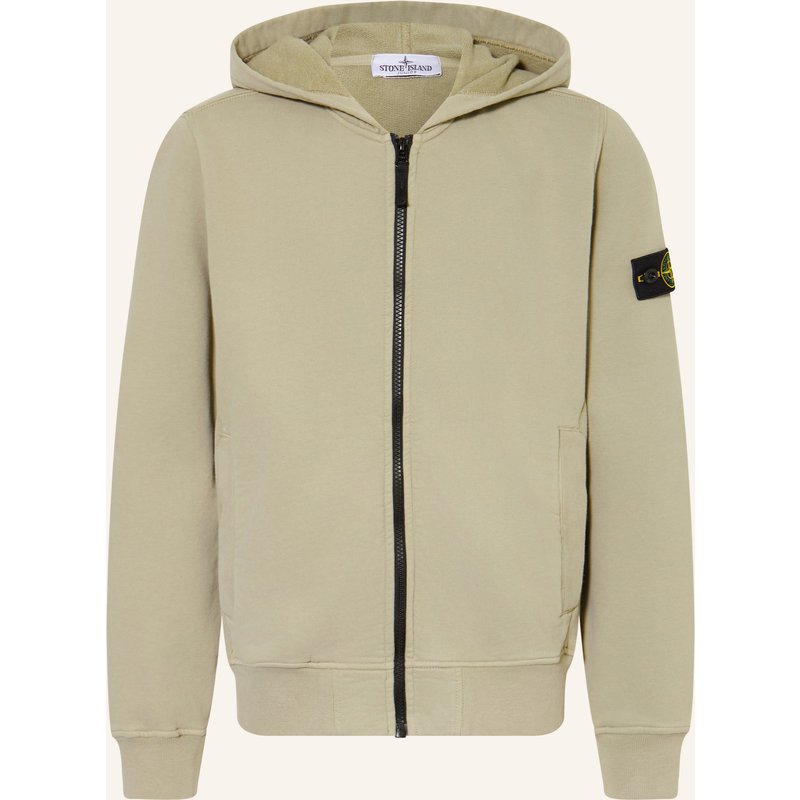Stone Island Junior Sweatjacke gruen