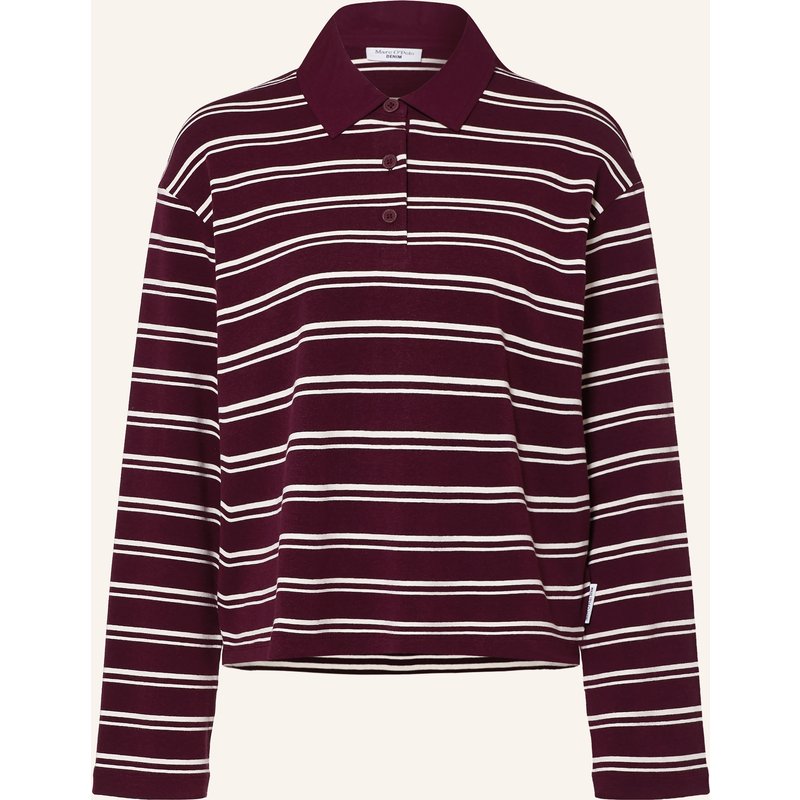 Marc O'polo Denim Jersey-Poloshirt rot