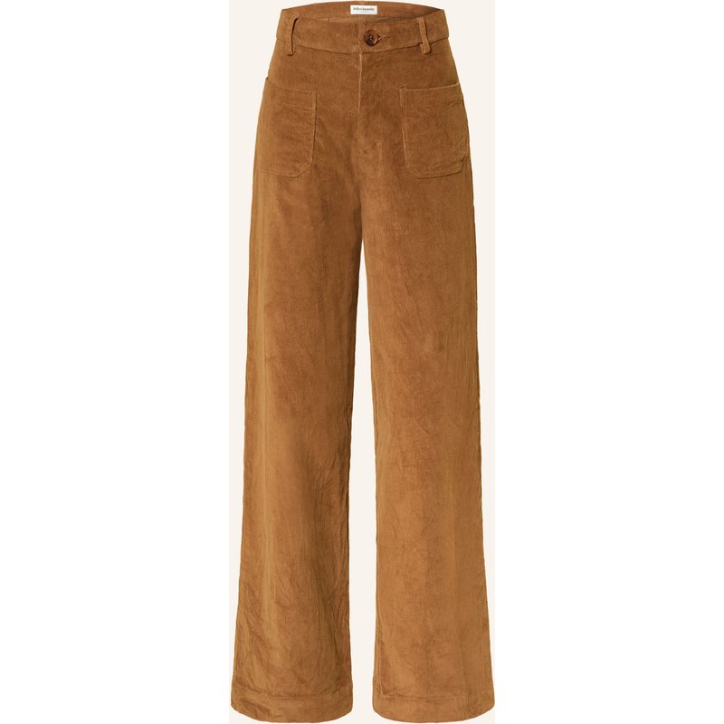 Lollys Laundry Cordhose Ringoll braun