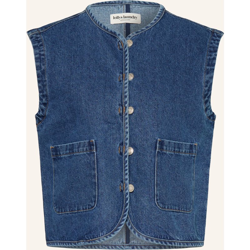 Lollys Laundry Jeansweste Abbeyll blau