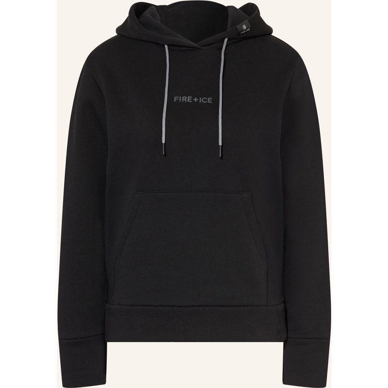 Fire+Ice Hoodie Nila schwarz