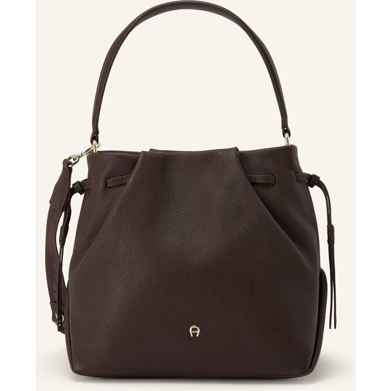 Aigner Beuteltasche braun
