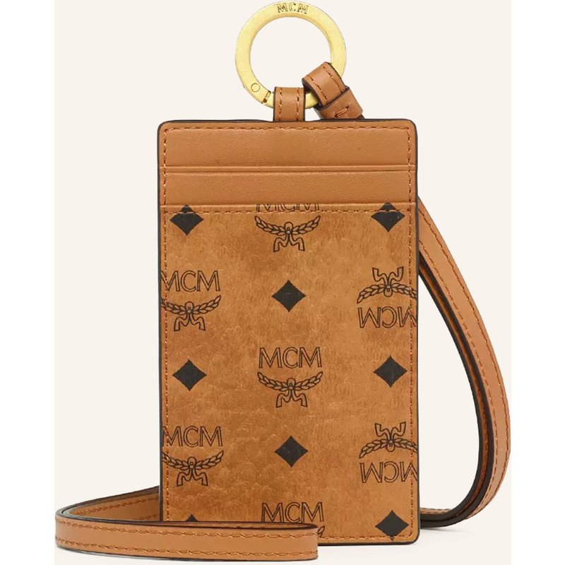 Mcm Kartenetui Aren Vi Lanyard braun