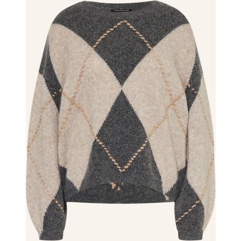Luisa Cerano Pullover Mit Alpaka grau