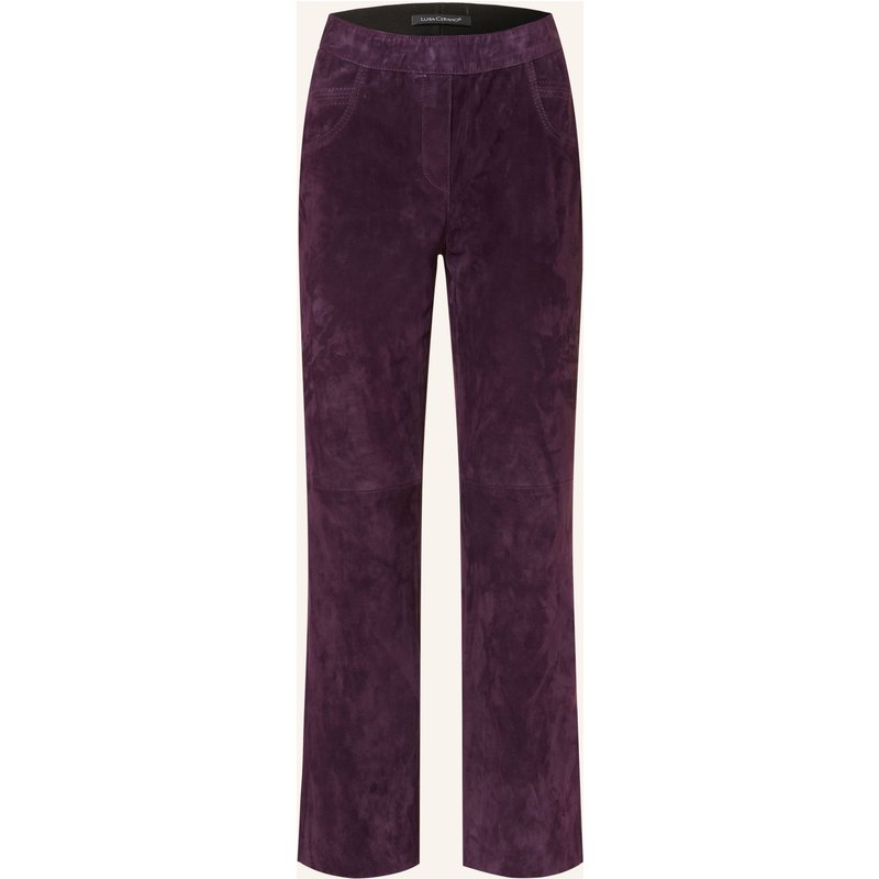 Luisa Cerano Lederhose lila