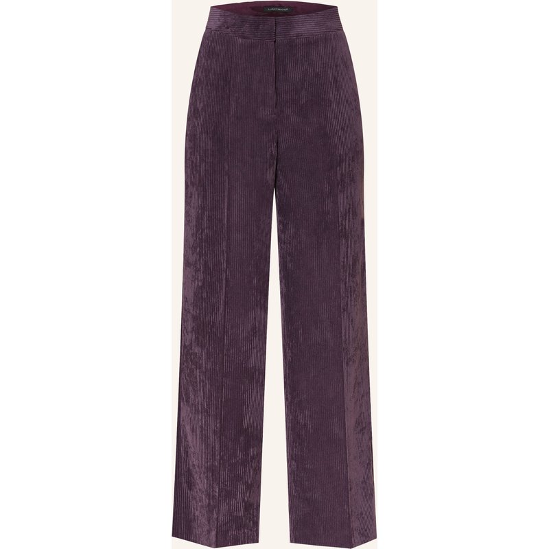 Luisa Cerano 7/8-Hose Aus Cord lila