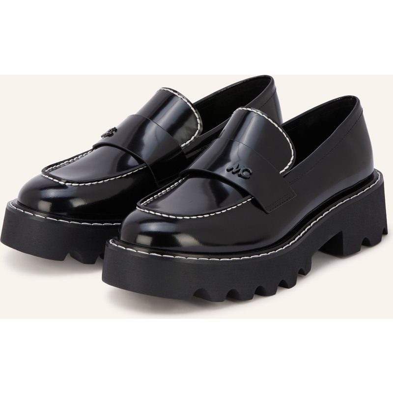 Marc Cain Plateau-Loafer schwarz