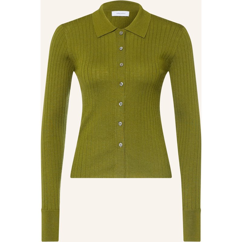 Darling Harbour Strickjacke Aus Merinowolle gruen
