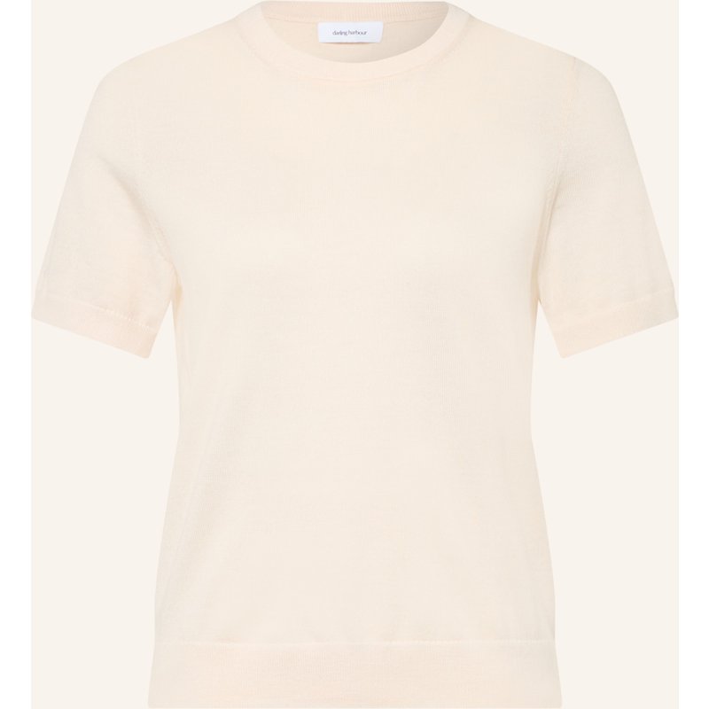 Darling Harbour Strickshirt Aus Merinowolle weiss