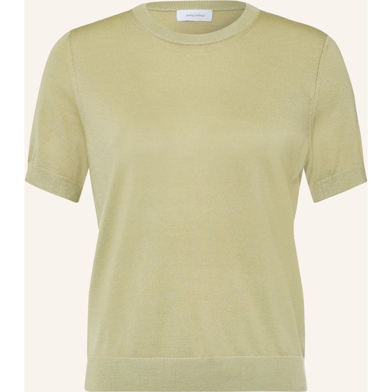 Darling Harbour Strickshirt Aus Merinowolle gruen