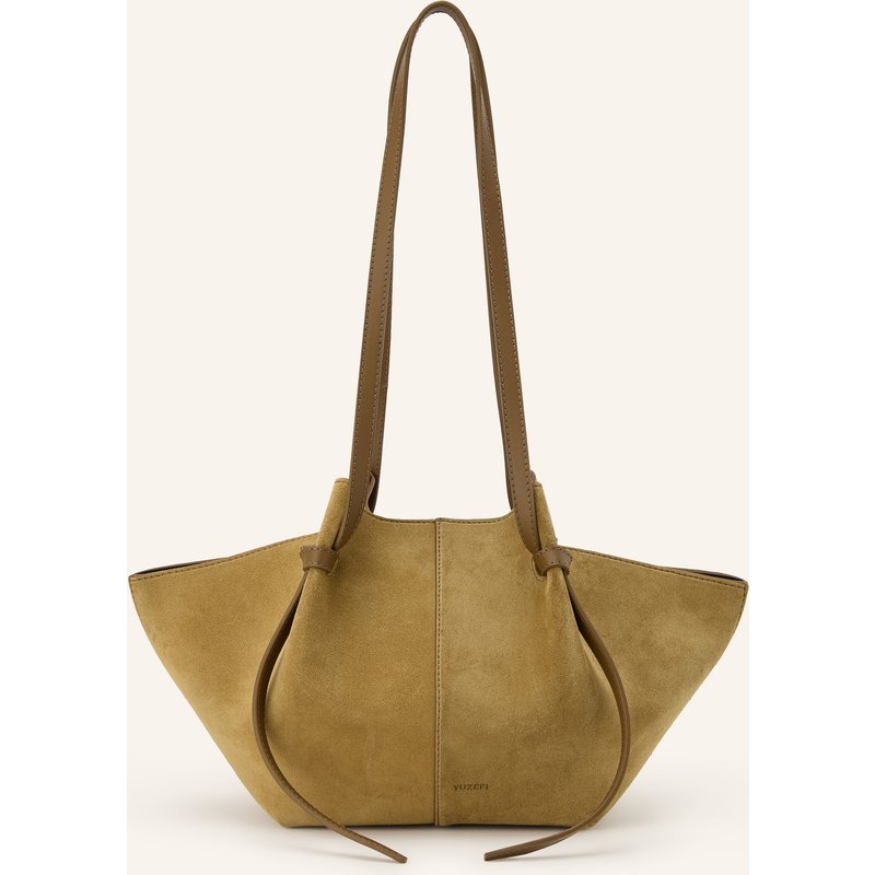Yuzefi Schultertasche Mochi braun