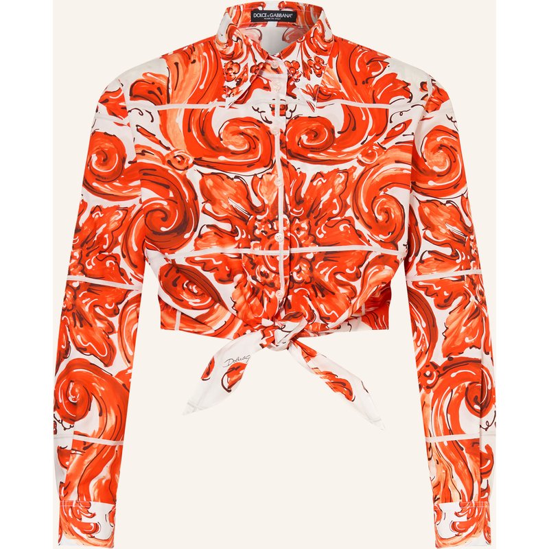 Dolce & Gabbana Hemdbluse orange