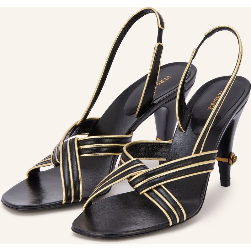 Versace Sandaletten schwarz