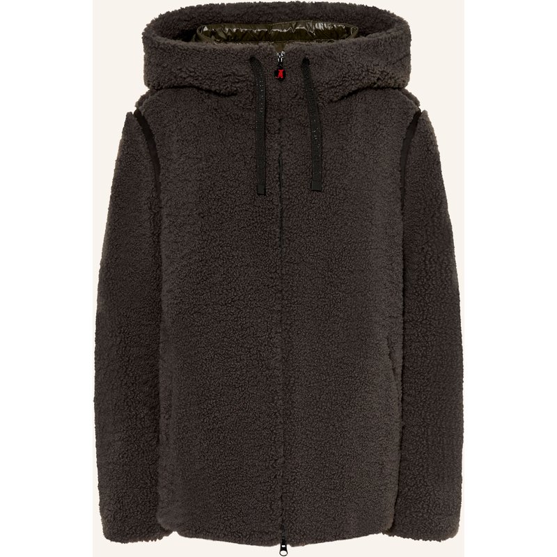 Frieda & Freddies Teddyfell-Jacke gruen