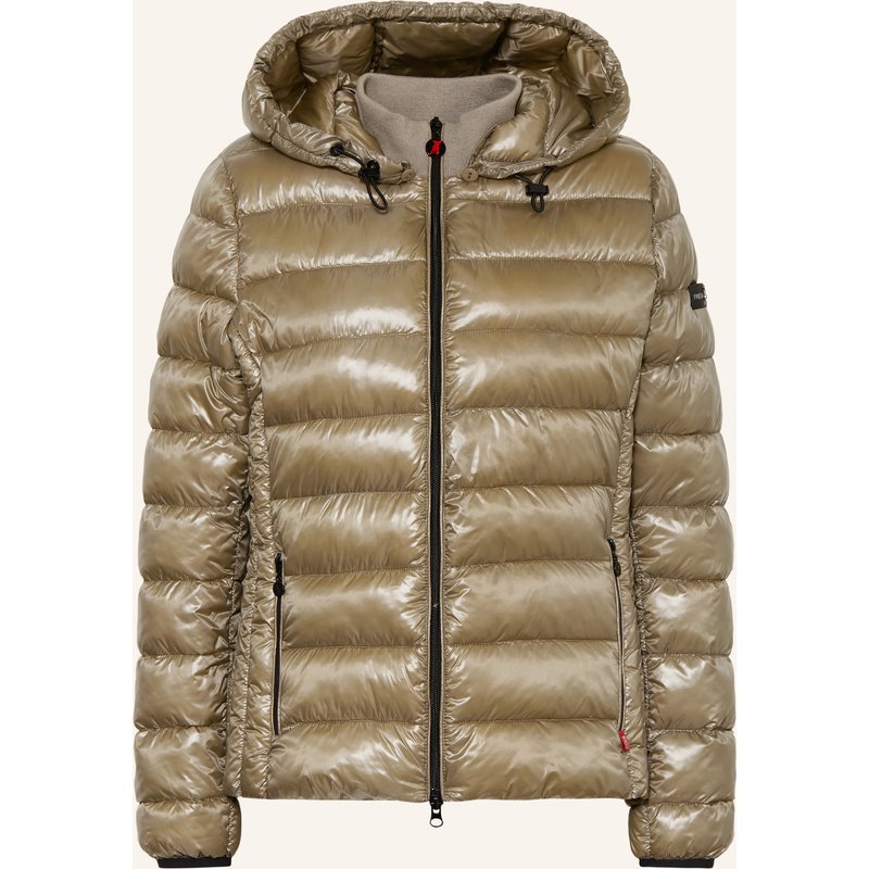 Frieda & Freddies Steppjacke Wenda Mit Abnehmbarer Kapuze gruen