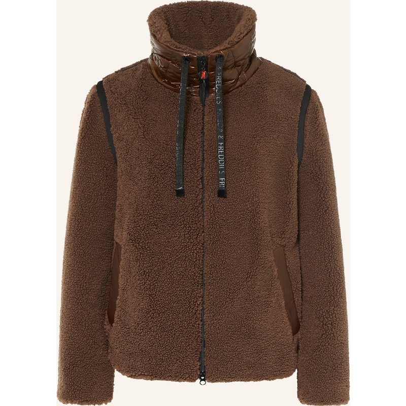 Frieda & Freddies Teddyfell-Jacke Chuck Neo braun