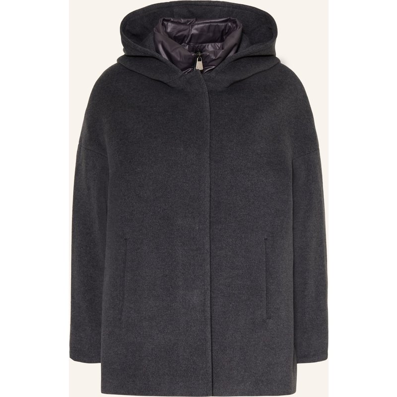 Icons Cinzia Rocca Jacke Mit Herausnehmbarer Blende grau