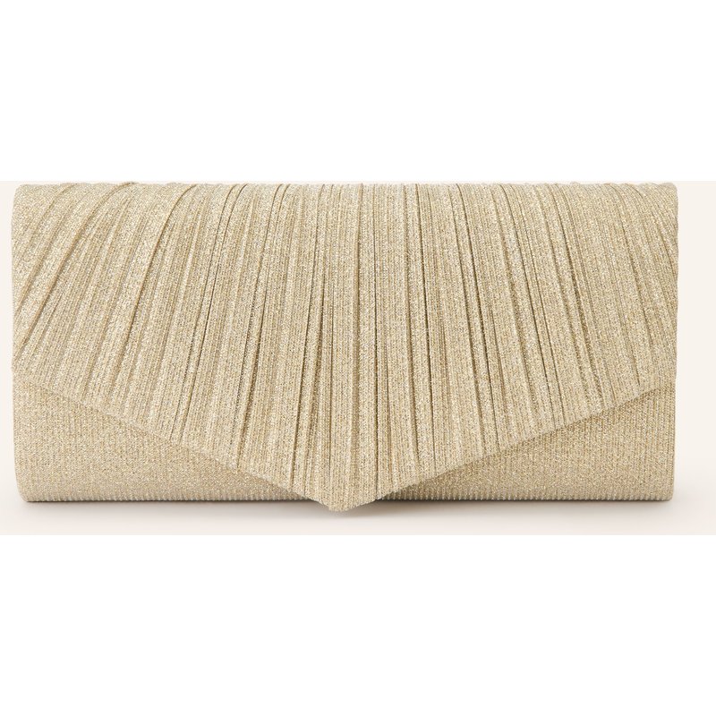 Vera Mont Clutch Mit Glitzergarn gold