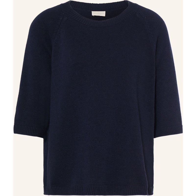 Milano Italy Strickshirt blau