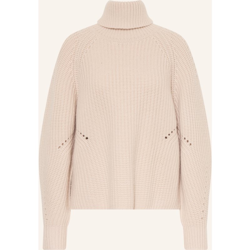 Repeat Rollkragenpullover Mit Cashmere beige