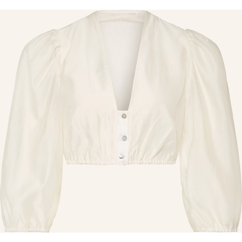 Sportalm Dirndlbluse Mit 3/4-Arm weiss