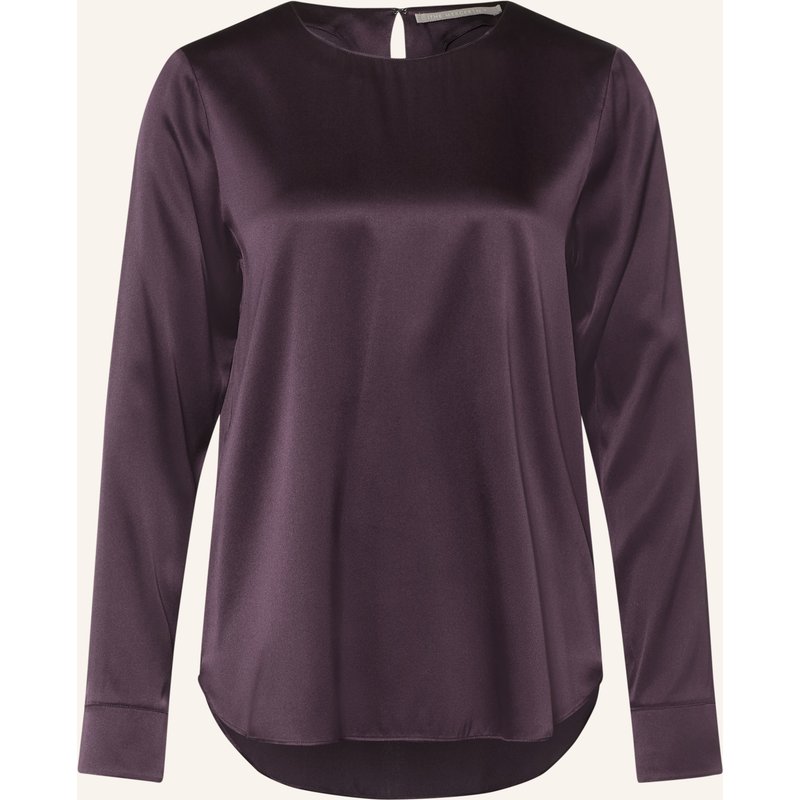 (The Mercer) N.Y. Blusenshirt Mit Seide lila
