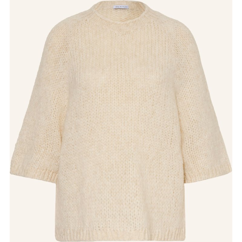 Mrs & Hugs Pullover Mit 3/4-Arm weiss