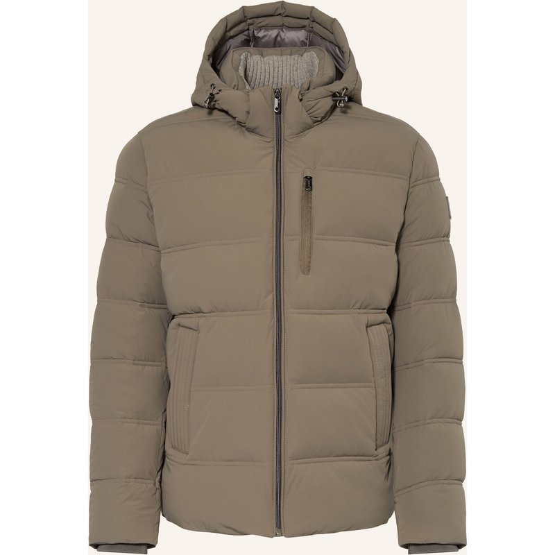Milestone Steppjacke Mssileno Mit Abnehmbarer Kapuze gruen