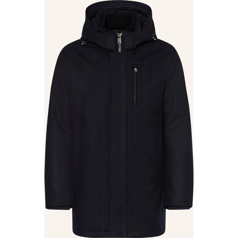 Milestone Parka Msrichard Mit Abnehmbarer Kapuze blau
