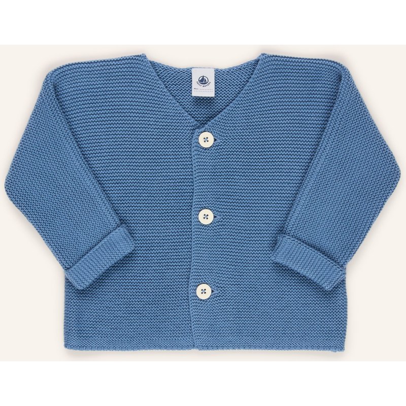 Petit Bateau Strickjacke blau