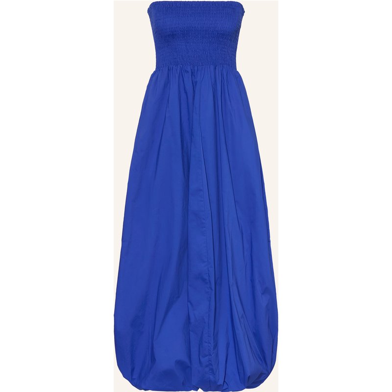 Faithfull The Brand Off-Shoulder-Kleid Lunaire blau