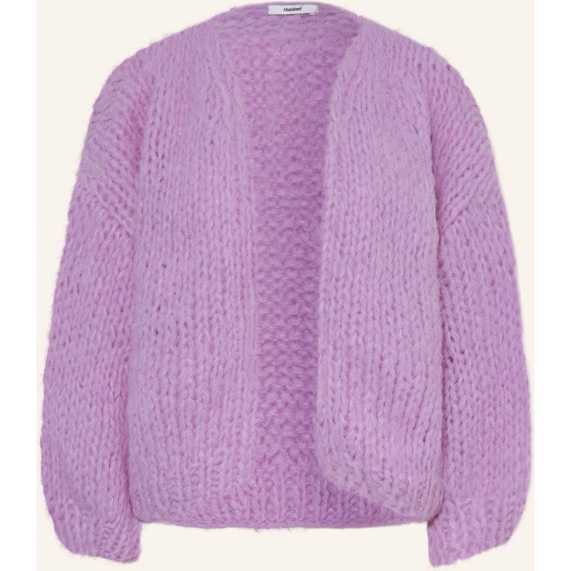 Maiami Strickhülle Mit Alpaka lila