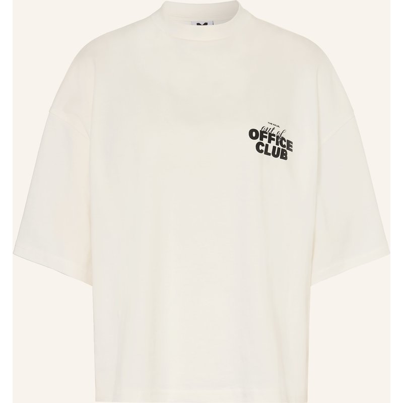Karo Kauer T-Shirt Office Club weiss