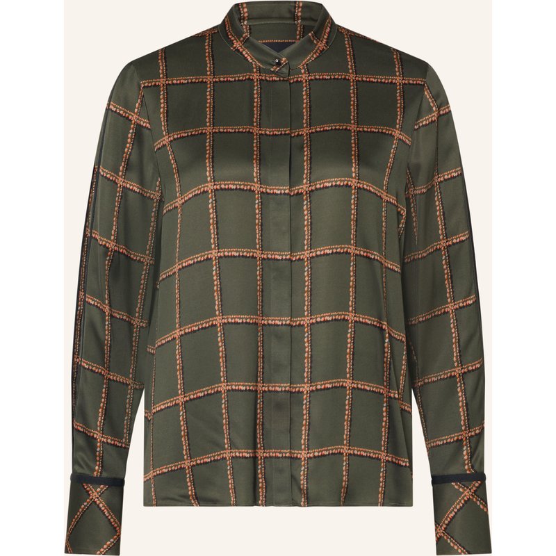 Marc Cain Satinbluse gruen