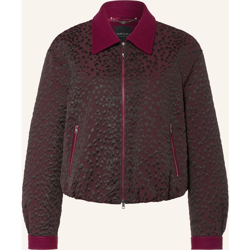 Marc Cain Jacquard-Blouson rot