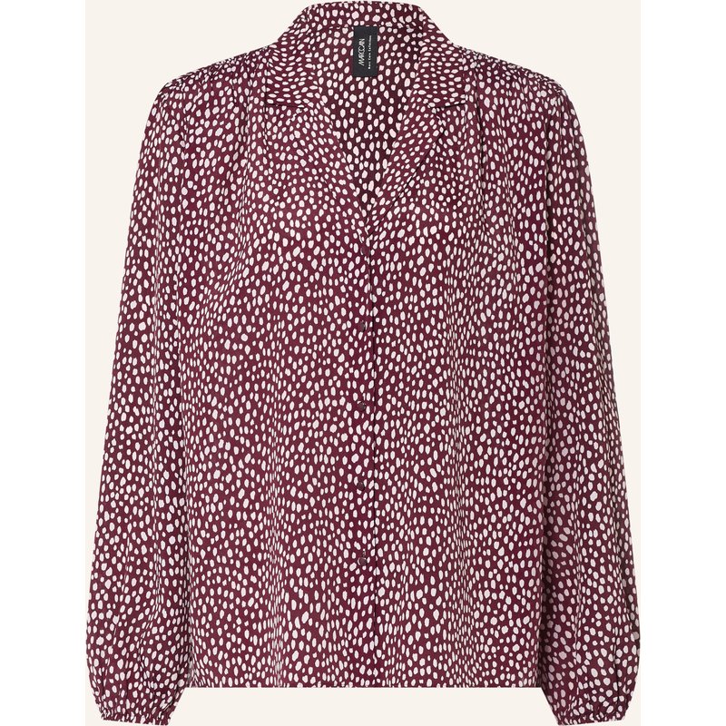 Marc Cain Bluse Mit Seide rot
