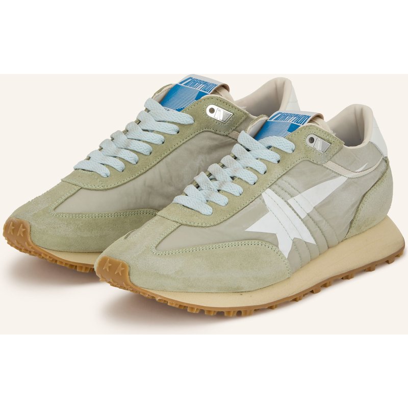 Golden Goose Sneaker Running Marathon gruen