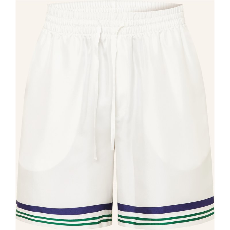 Casablanca Seidenshorts weiss