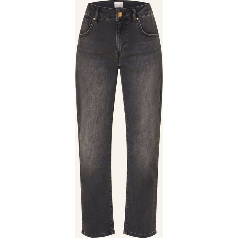 Seductive Cropped Jeans Caren grau