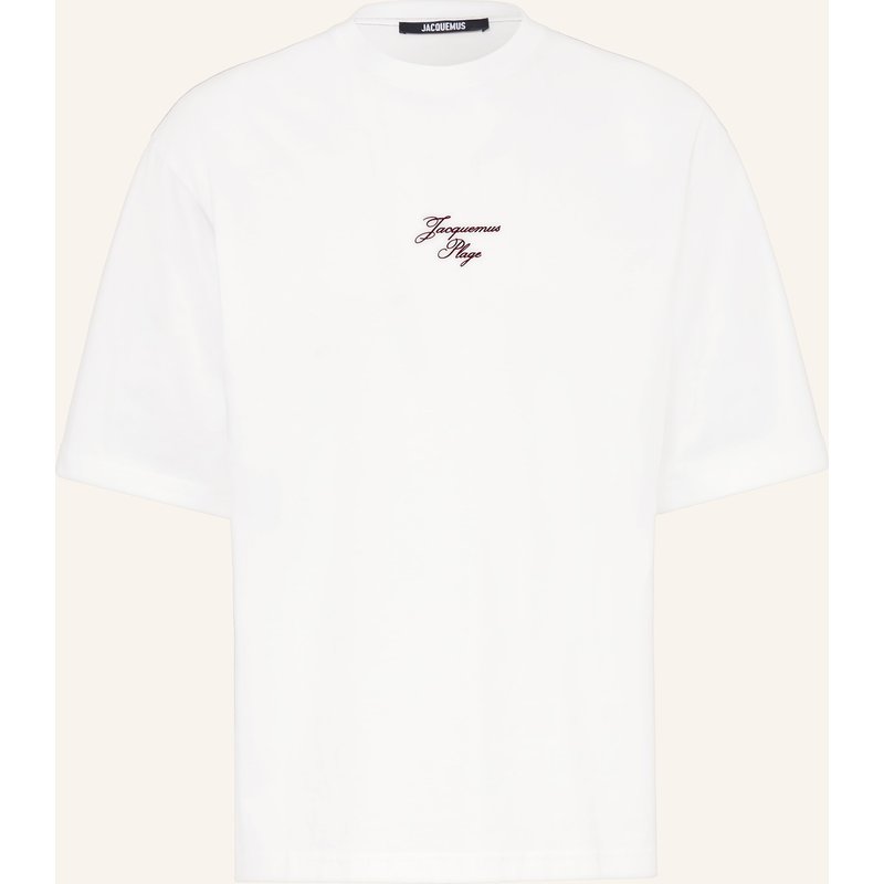Jacquemus Oversized-Shirt Le T-Shirt Bateau weiss