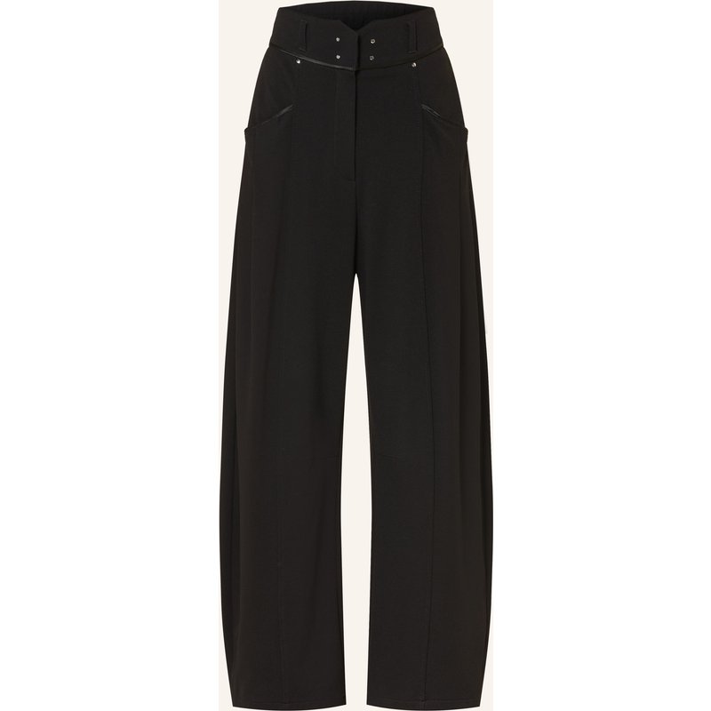 Raffaello Rossi Jerseyhose Lorva Mit Nieten schwarz